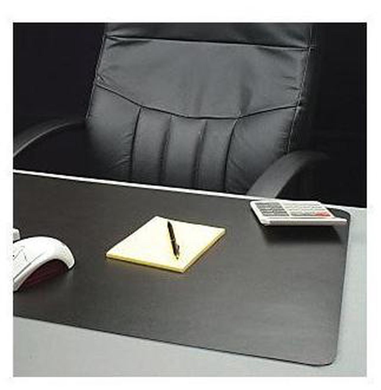 Alt view image 2 of 6 - Lorell Deskpad Nat Origins 20"x36" Black 39654