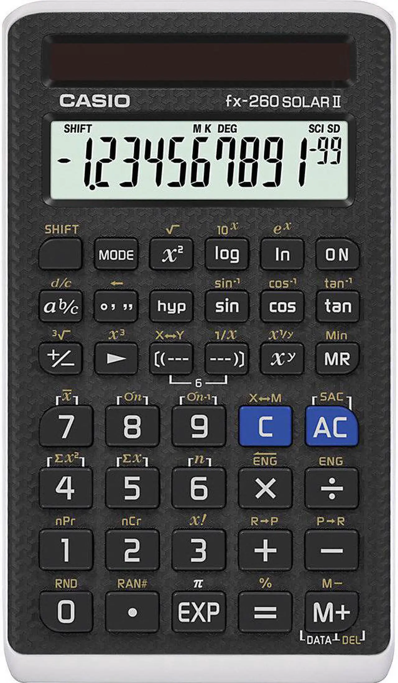Alt view image 6 of 16 - Casio FX260SLRII Fx-260 Solar All-Purpose Scientific Calculator, 12-Digit Lcd