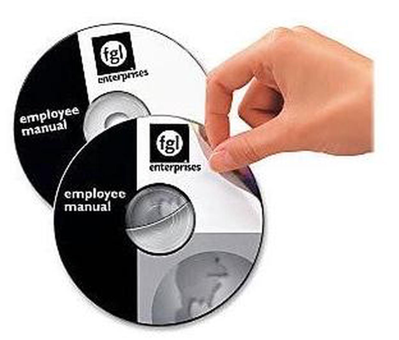 Alt view image 11 of 19 - AVERY 5931 Matte White Removable CD Labels for Laser Printers