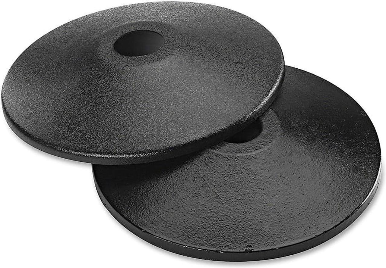 Alt view image 7 of 17 - Tatco 11711 Adjusta-Tape Crowd Control Bases  Steel  14   deep  Black  Two per Box