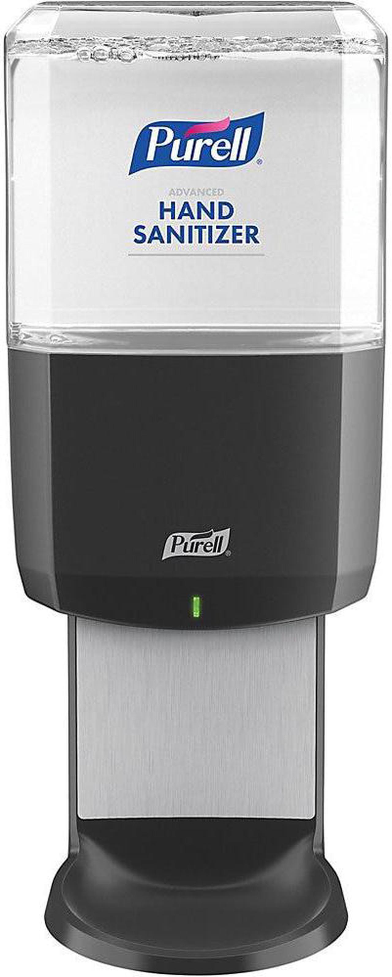 Alt view image 4 of 14 - Purell® ES6 Wall-Mount Touchless Hand Sanitizer Dispenser, Graphite