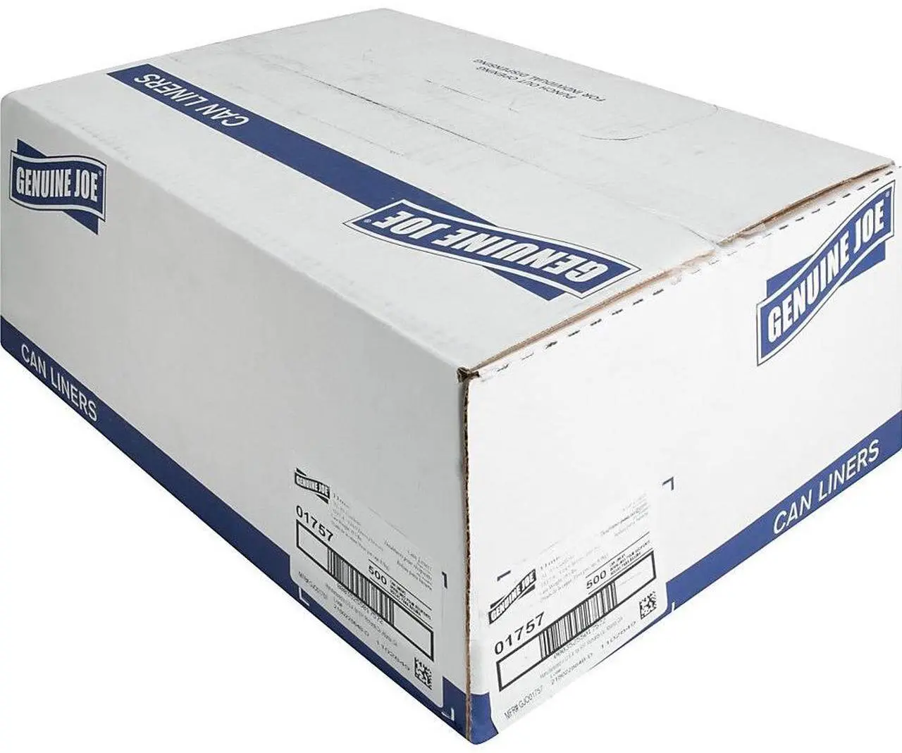 Alt view image 9 of 15 - Genuine Joe High Density Can Liners 31-33 Gal 33"X40" 500/CT CL 01757