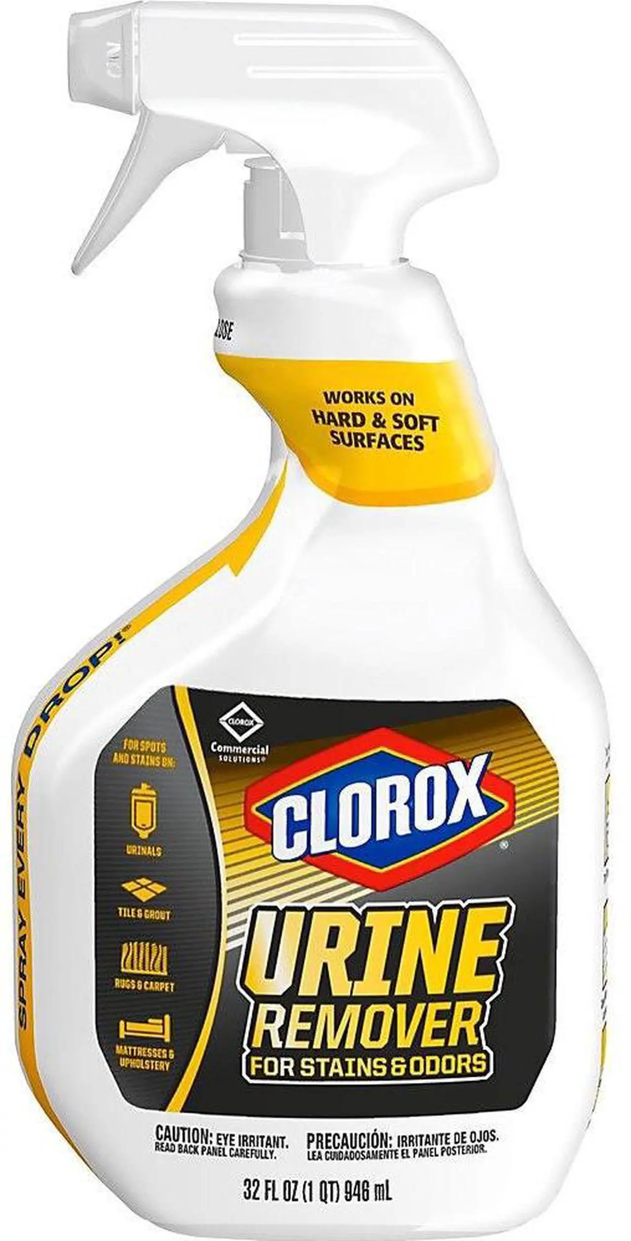 Alt view image 10 of 14 - Clorox Urine Remover, Spray - 32 fly os (1 quart) – Clear, 1 Each_(31036)