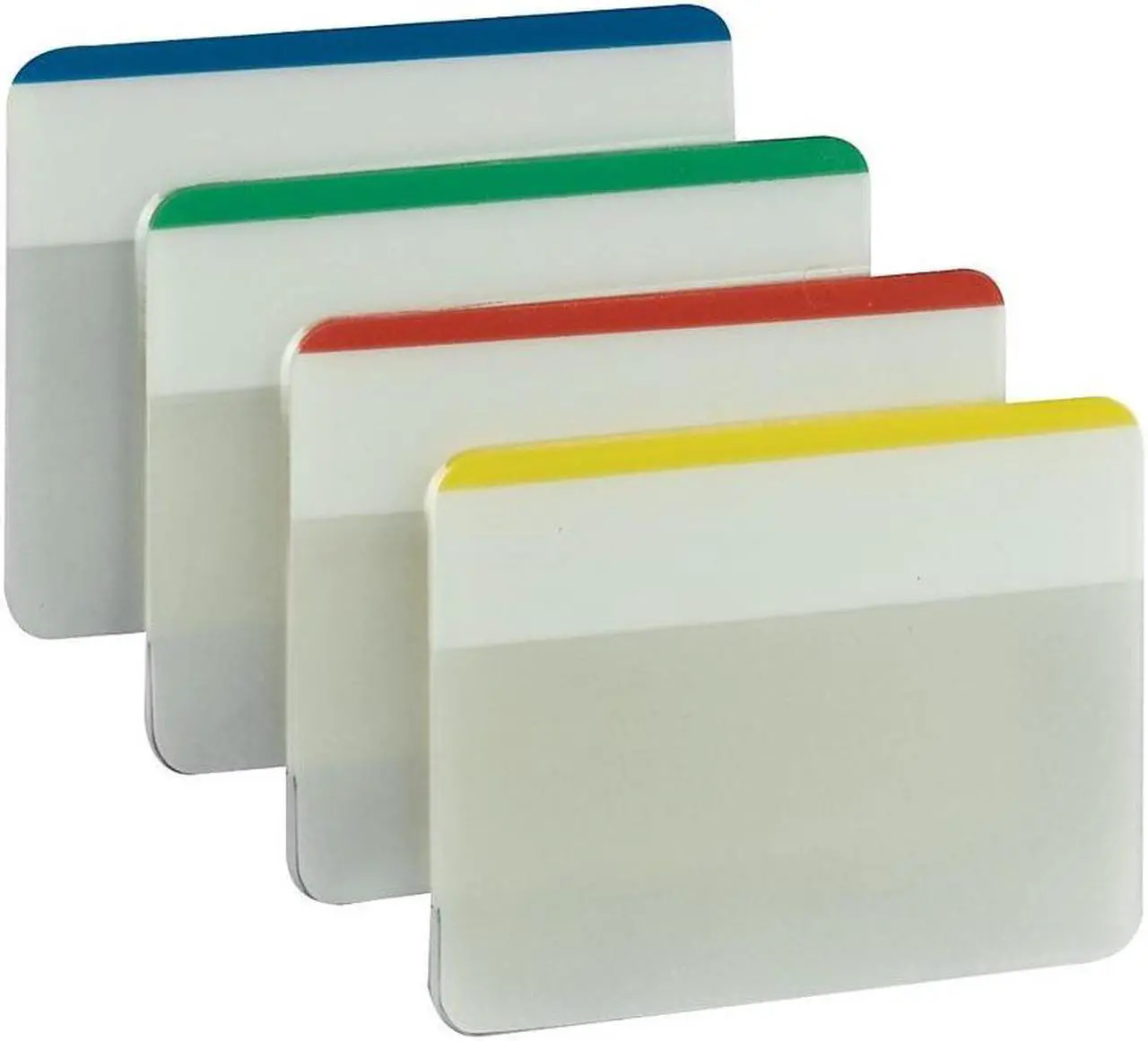 Alt view image 12 of 20 - Post-it File Tabs 2 x 1 1/2 Lined Assorted Primary Colors 24/Pack 686F1