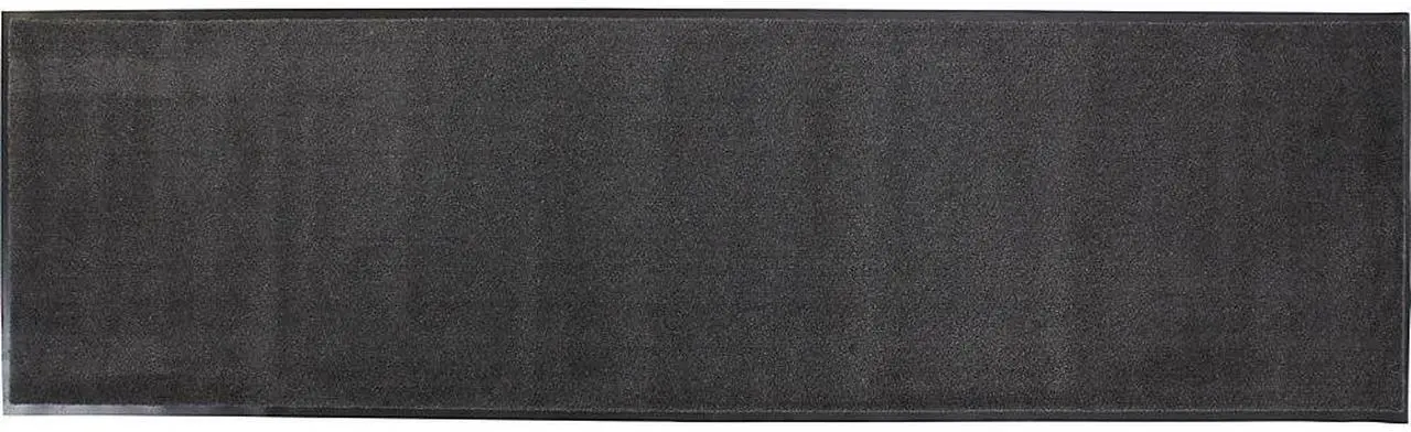 Alt view image 7 of 13 - Genuine Joe Indoor Mat Moisture Absorbent Vinyl Back 4'x6' Charcoal 56462