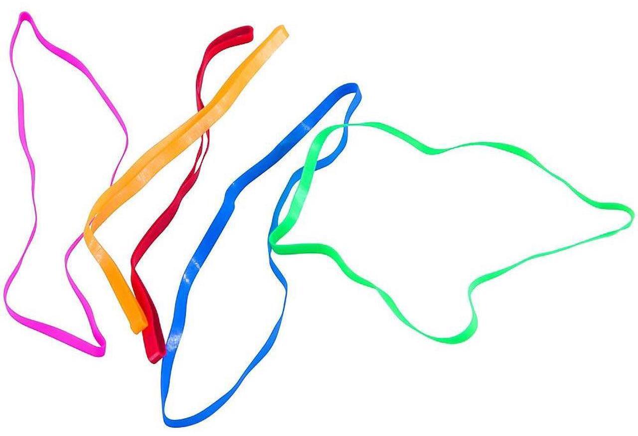 Alt view image 14 of 20 - Baumgartens PlastiBands, Size 4-1/4", 100/BX, Assorted Colors SF6000