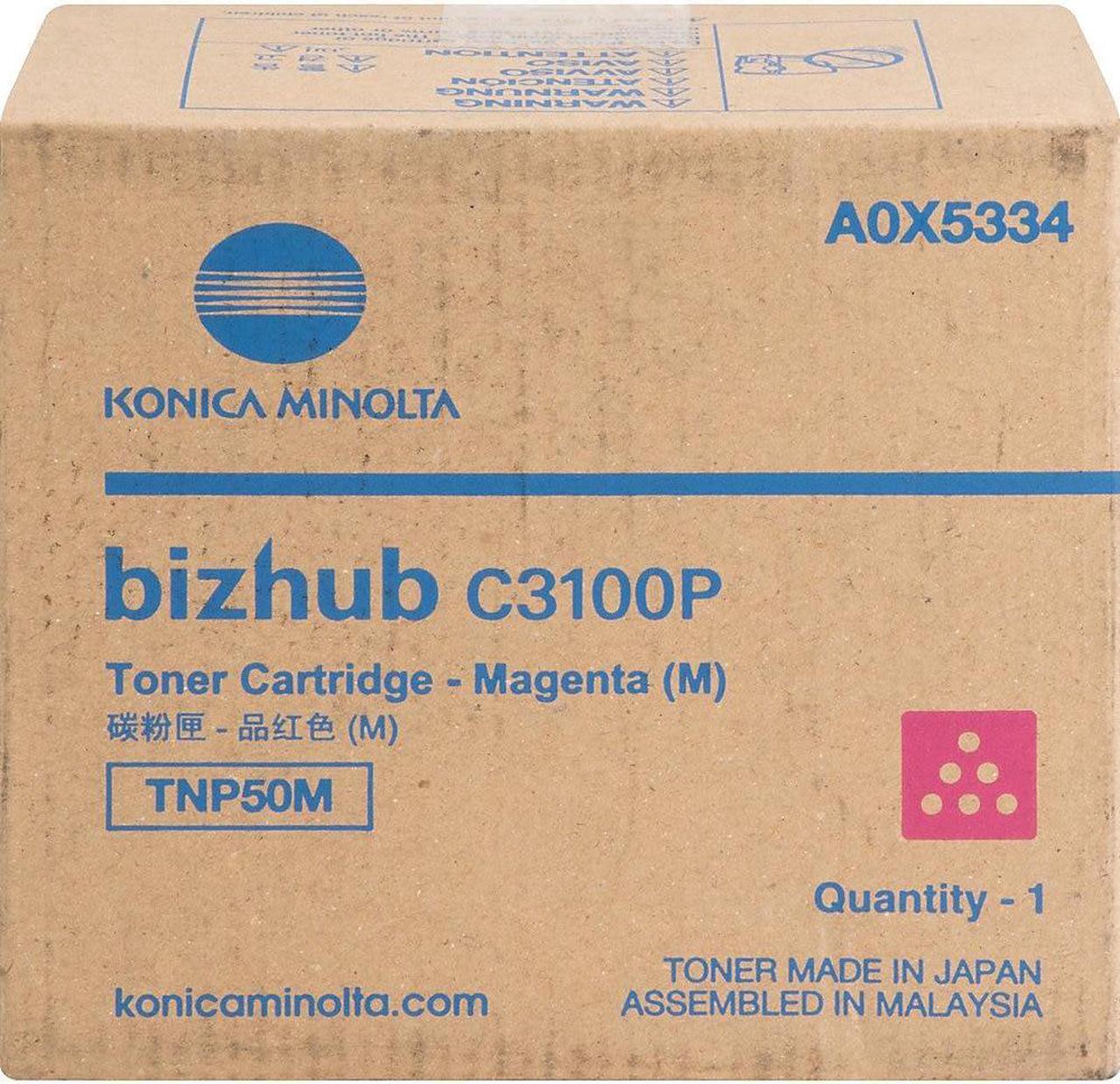 Alt view image 2 of 7 - KONICA MINOLTA OEM Toner Cartridge, MAGENTA, yield 6,000 A0X5334