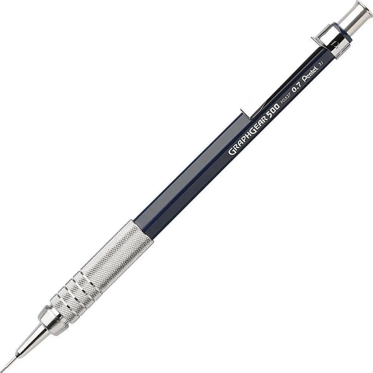 Alt view image 3 of 12 - Pentel Graphgear 500 Pencils Refillable .7mm Blue PG527C