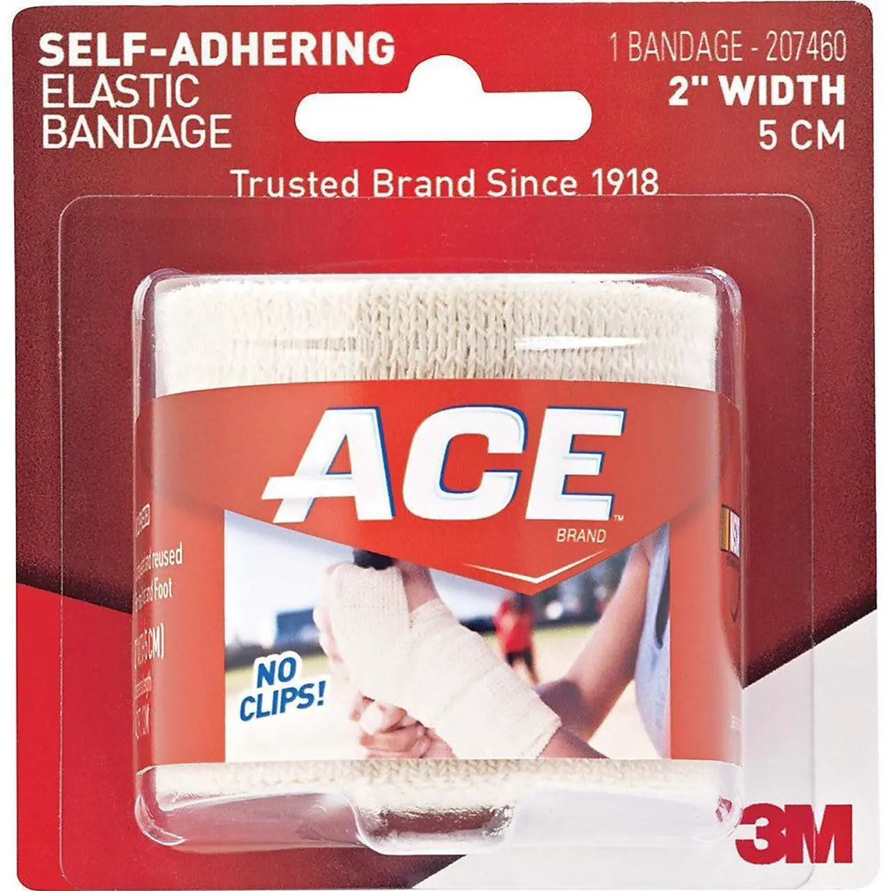 Alt view image 7 of 12 - 3M 207460 Self-Adhesive Bandage, 2 in.