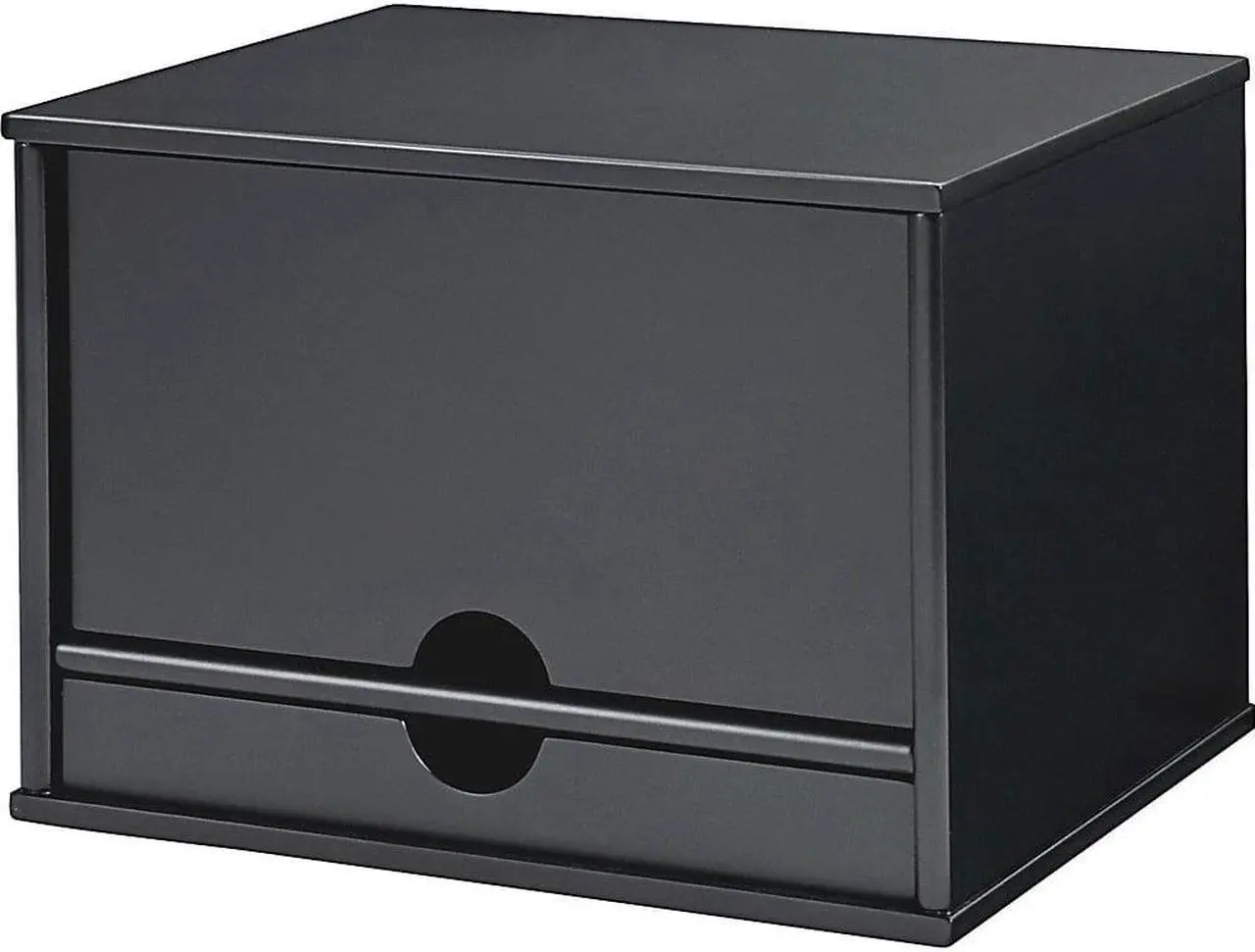 Alt view image 16 of 20 - Victor Wood Desktop Organizer, Midnight Black Collection - by Victor Technology