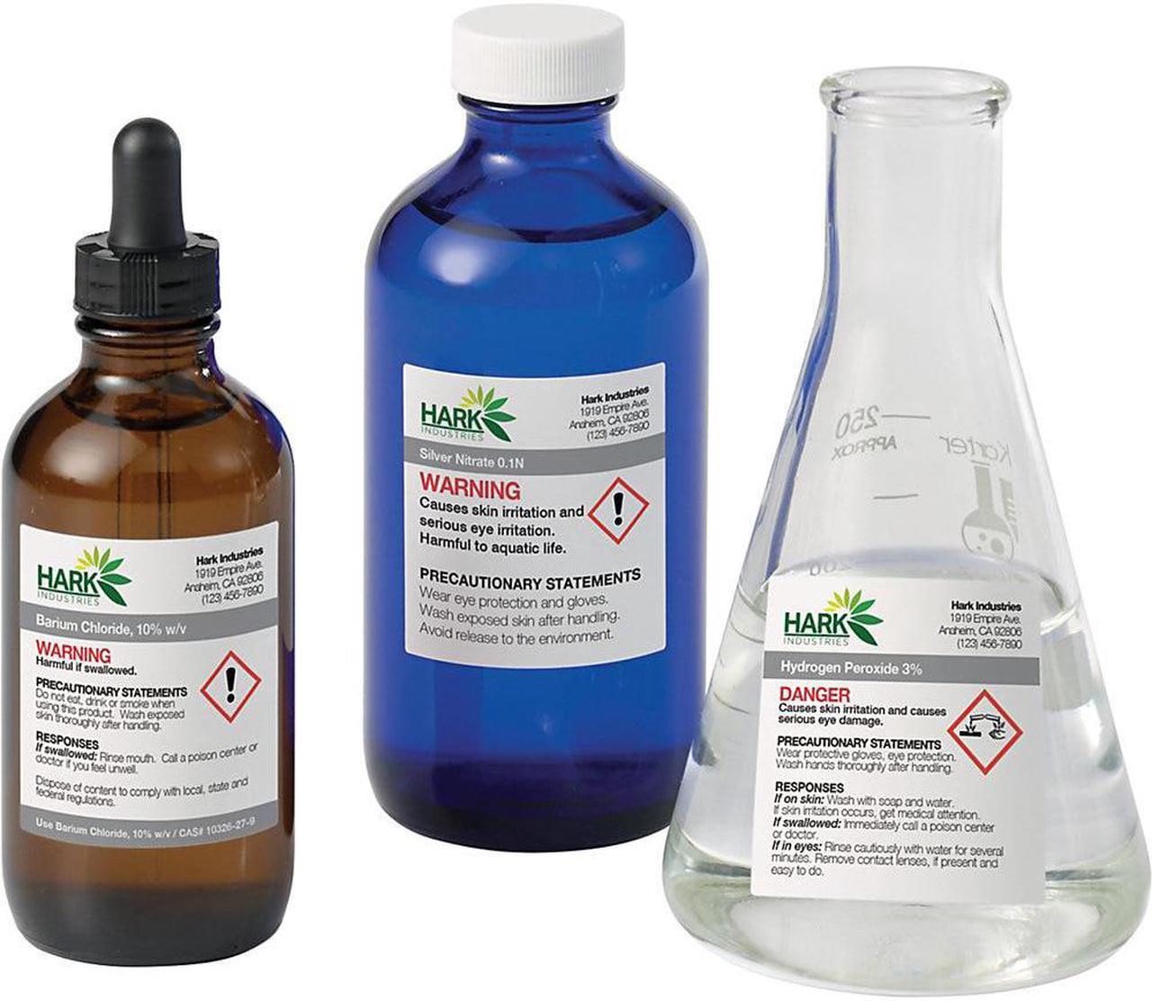Alt view image 6 of 15 - Avery UltraDuty GHS Chemical Labels for Laser Printers, Waterproof, UV Resistant, 2 x 2, 600 Pack (60506)