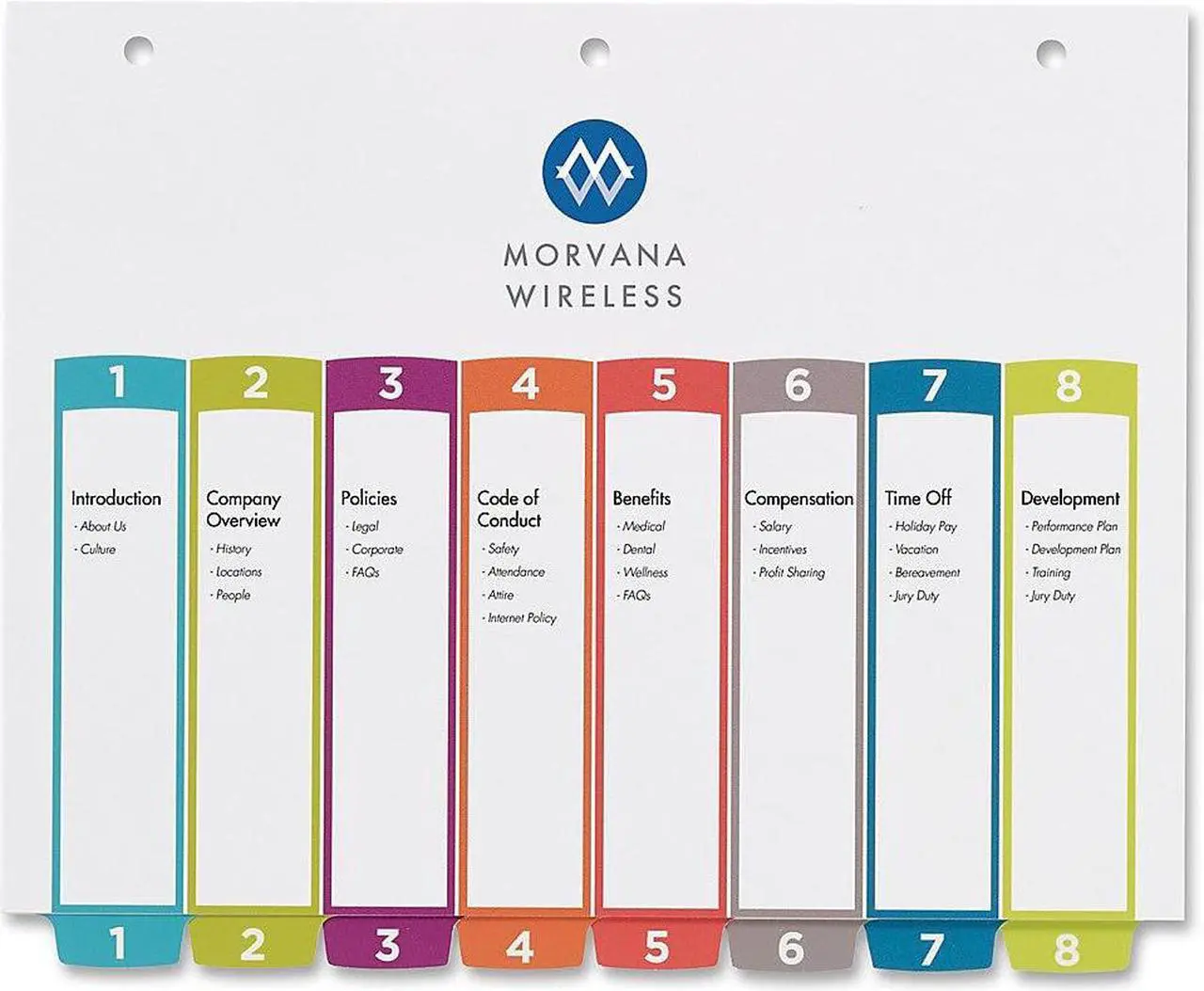 Alt view image 4 of 8 - Avery-Dennison 11841 Ready Index Table Of Contents Dividers, 1-8 Letter