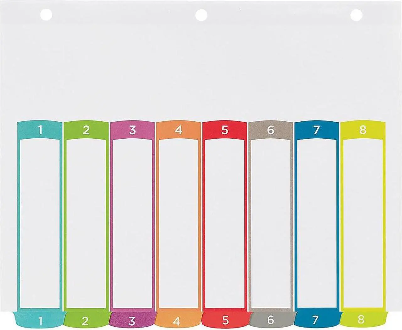 Alt view image 6 of 8 - Avery-Dennison 11841 Ready Index Table Of Contents Dividers, 1-8 Letter