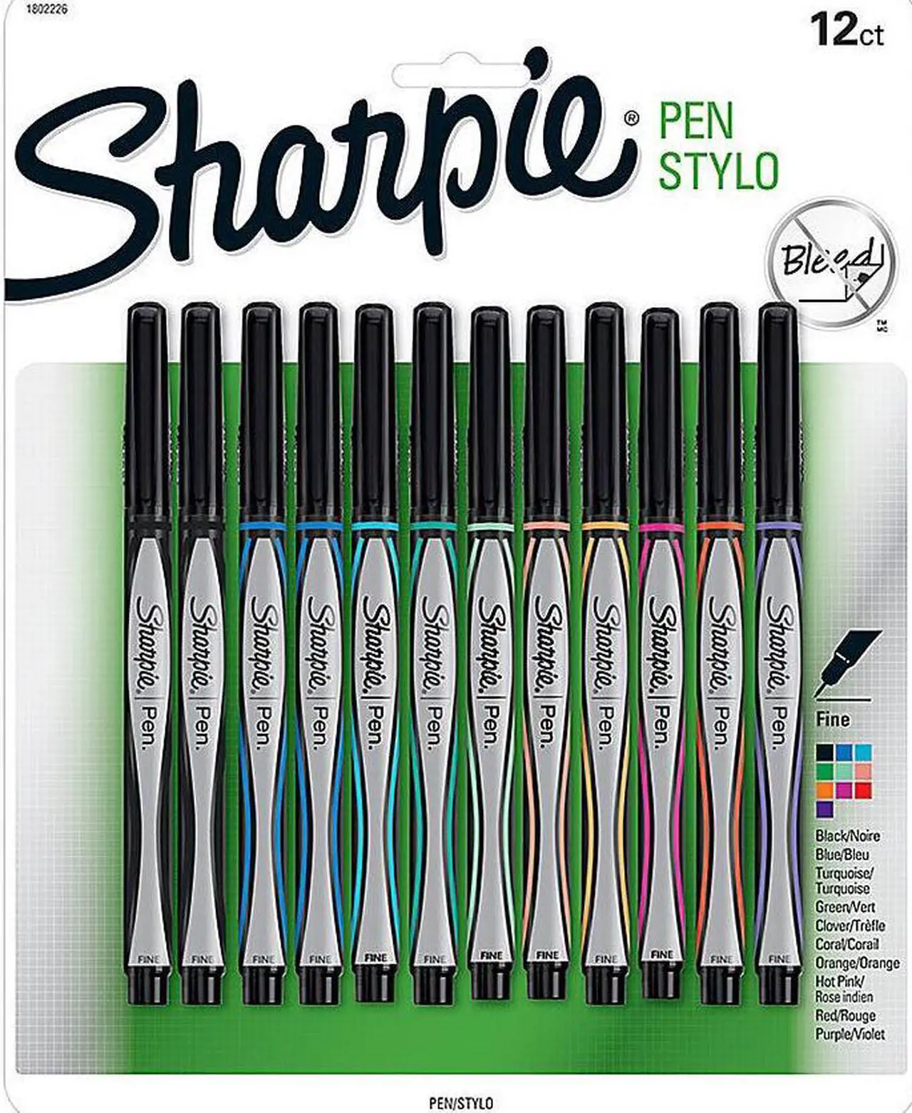 Alt view image 4 of 13 - Sanford 1802226 Sharpie Pen Stylo Fine