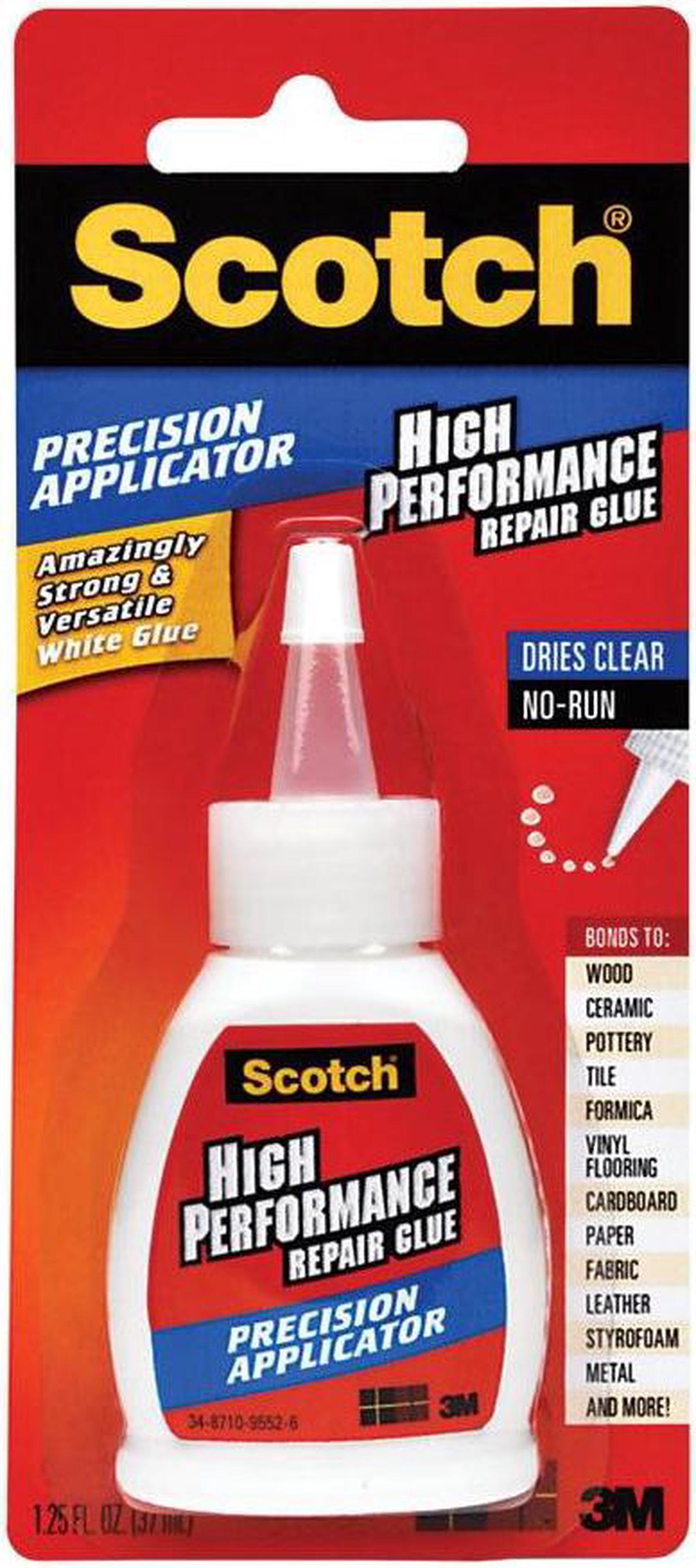 Alt view image 4 of 9 - Scotch Super Glue Liquid Precision Applicator 1.25 oz Clear ADH669