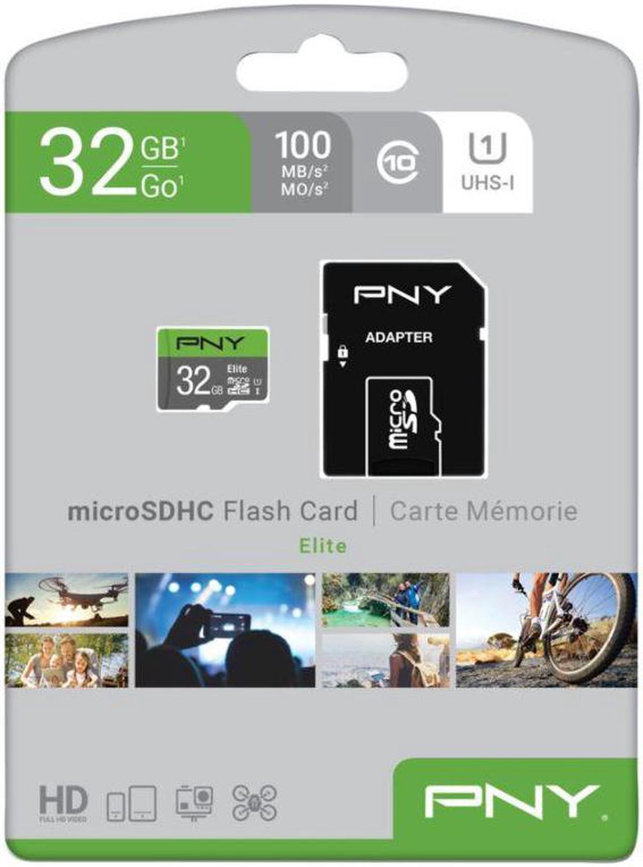 Alt view image 8 of 20 - PNY P-SDU32GUI185GW-GE 32GB Prime Performance SD Card