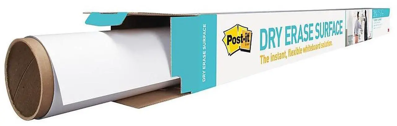 Alt view image 5 of 20 - Post-it Dry DEF6X4 - Erase Film with Adhesive Backing, 72 x 48, White