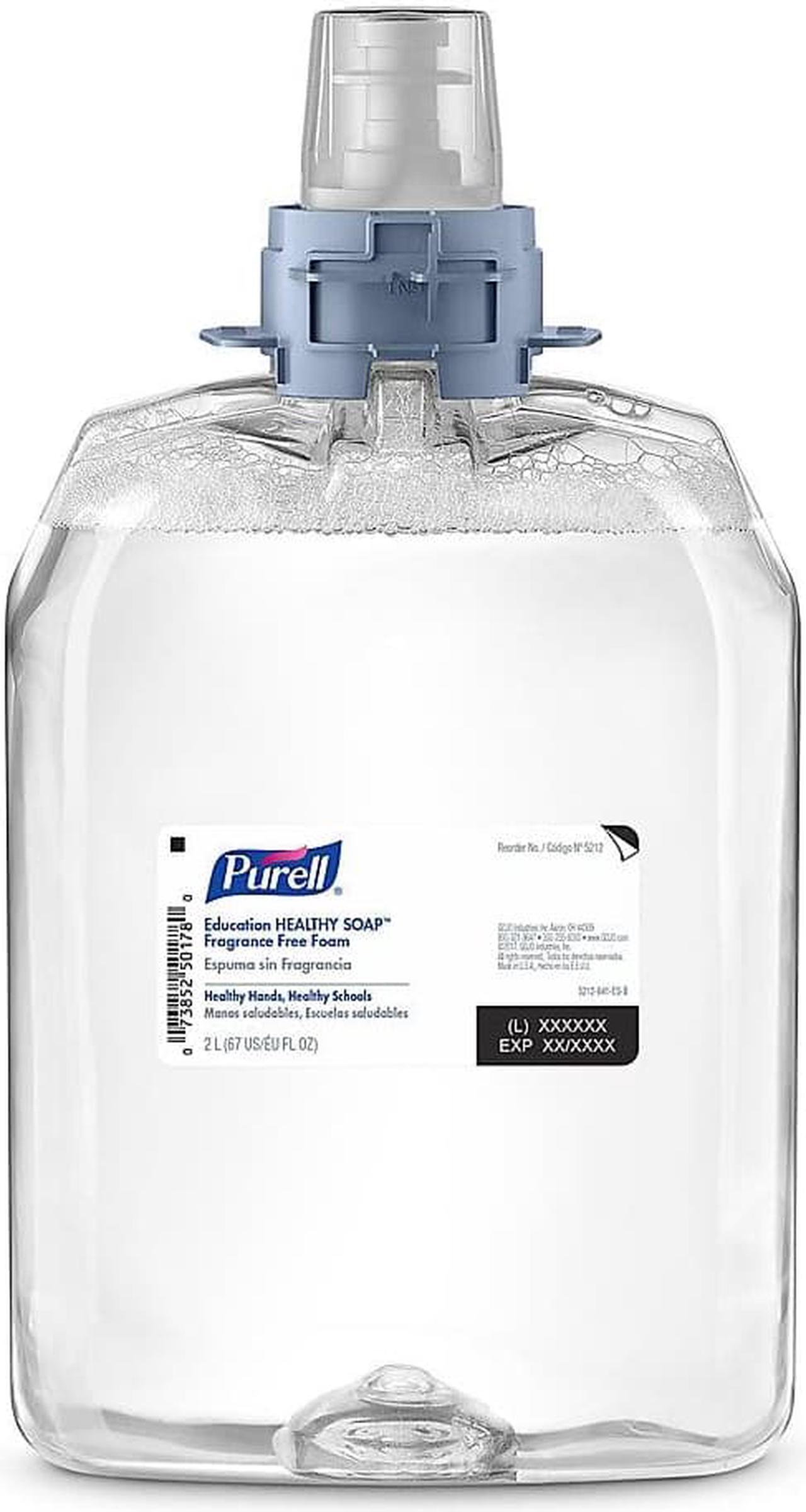 Alt view image 2 of 7 - Gojo GOJ521202 Purell FMX-20 Education Fragrance Free Foam Soap, Clear