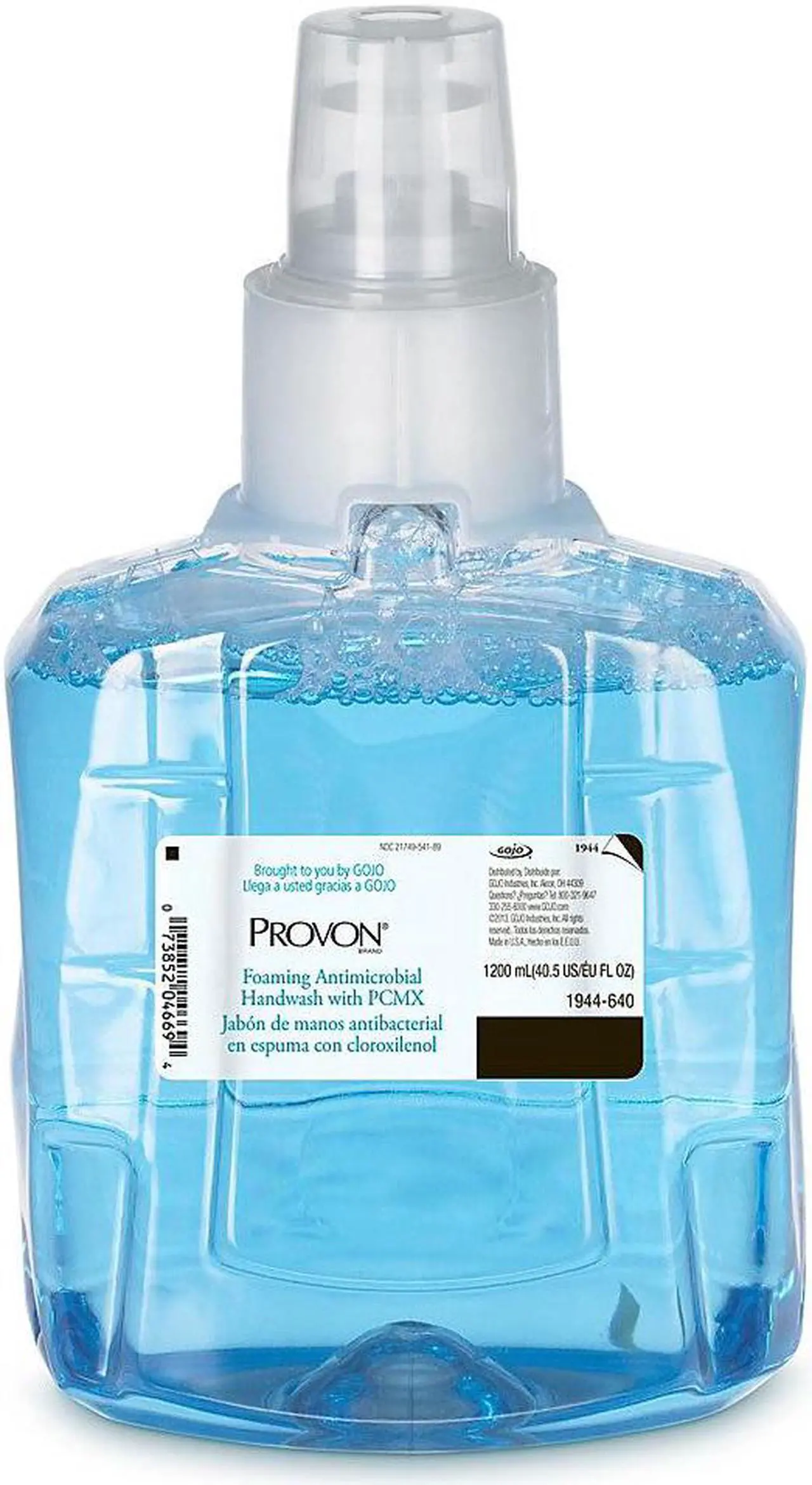 Alt view image 3 of 5 - PROVON® Foaming Antimicrobial Floral Scent Handwash Refill, 100.48 Oz, Blue