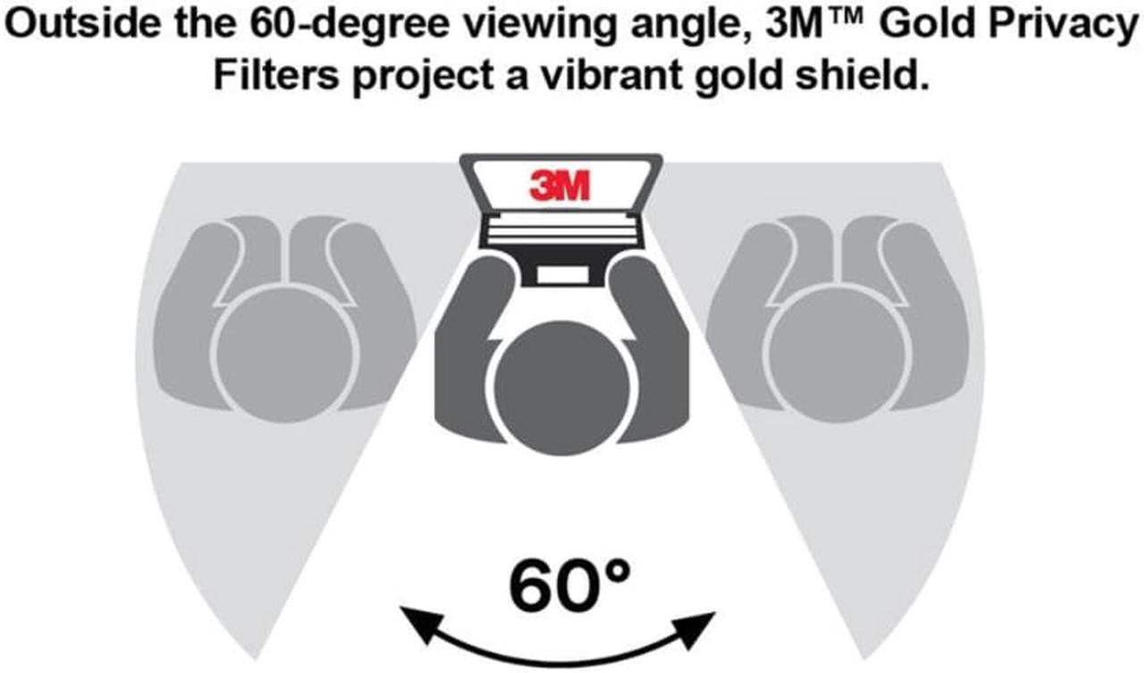 Alt view image 7 of 20 - 3M™ Filter,Privacy,22" GF220W1B