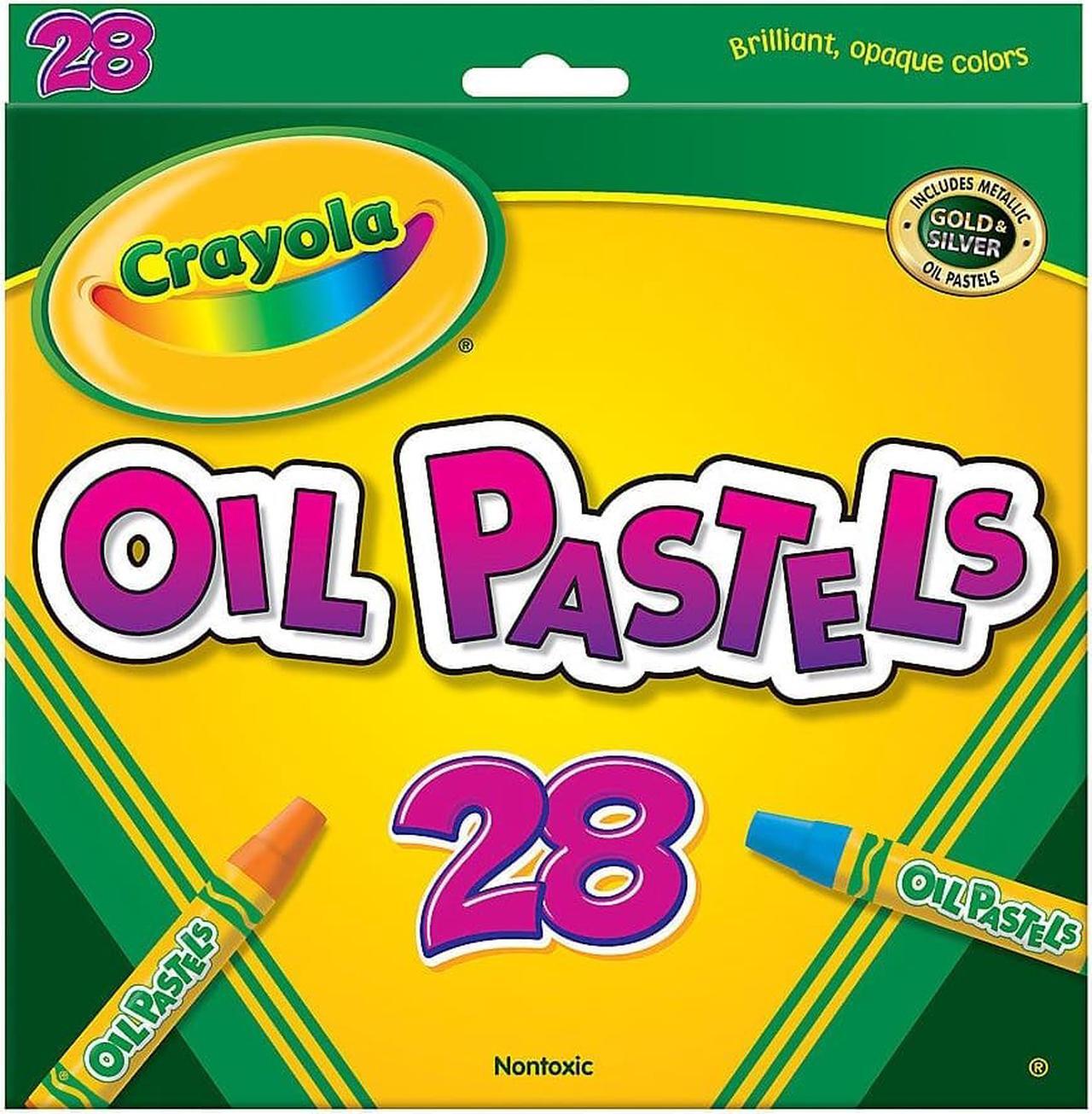 Alt view image 10 of 13 - Crayola Oil Pastels-28/Pkg