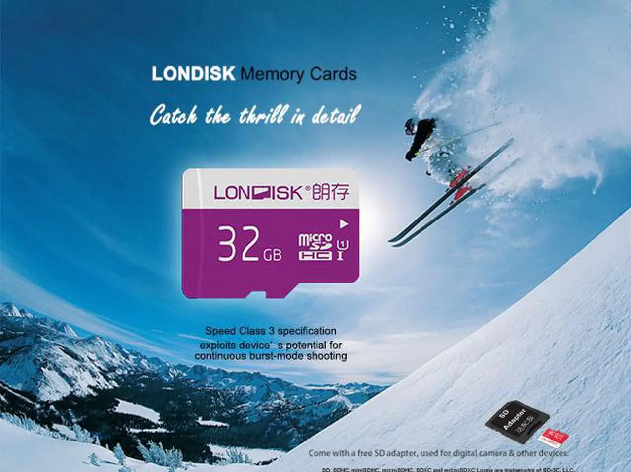 Alt view image 5 of 7 - LONDISK 16GB Class 10 Micro SD Card U1 microSDHC Memory Card for Dash Cam Tablet GoPro (U1 16GB)