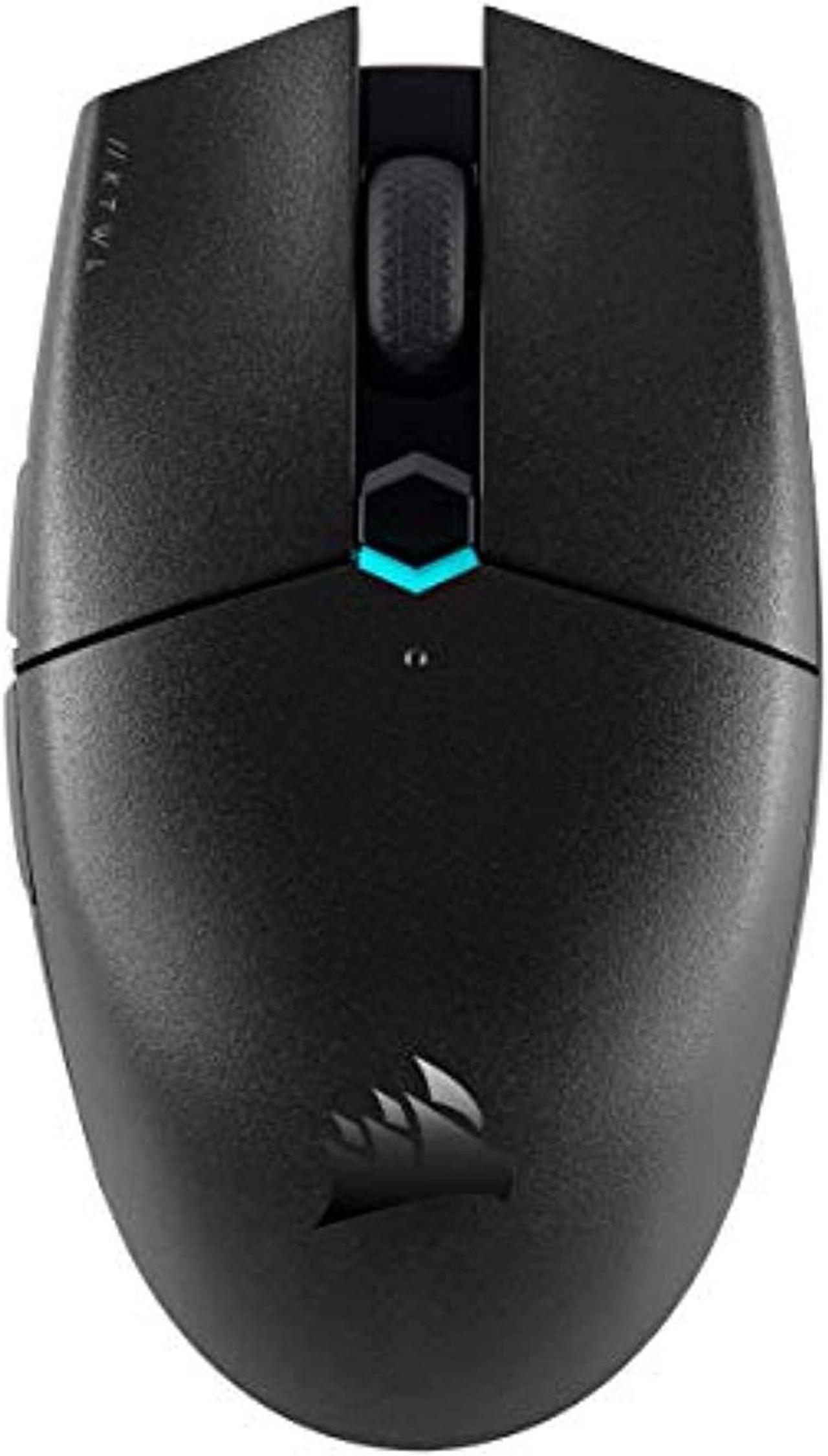 corsair katar pro wireless, lightweight fps/moba gaming mouse with slipstream technology, compact symmetric shape, 10,000 dpi -