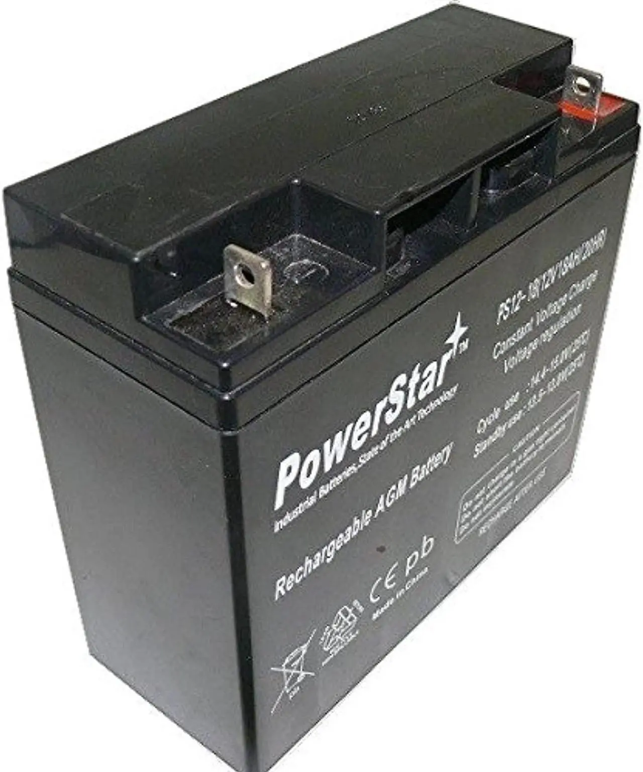 Alt view image 5 of 5 - Sealed AGM for Generac, Briggs & Stratton, CPE Auto, Ridgid Generators 12V 18AH