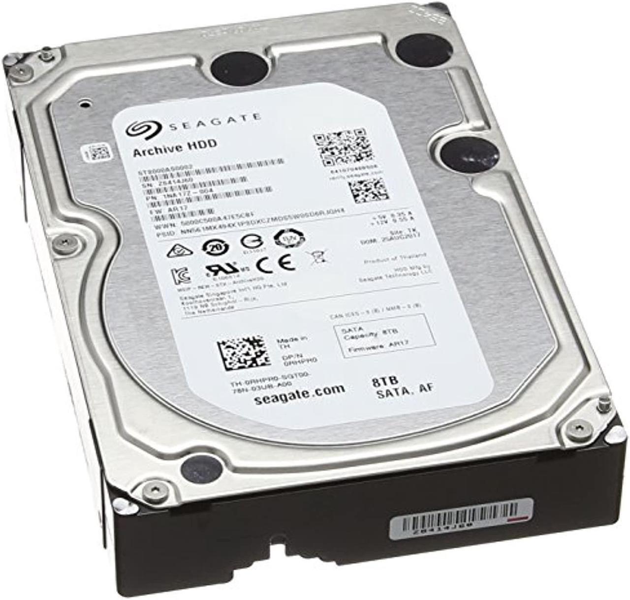 Main image of seagate archive hdd 8tb sata 6gbps 128mb cache sata hard drive (st8000as0002)