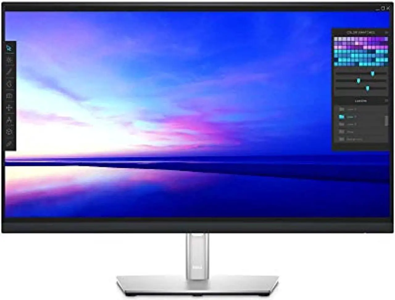 Alt view image 12 of 20 - Dell P2721Q 27 Inch 4K (3840 x 2160) USB-C Monitor, HDMI, DisplayPort, IPS, Anti-Glare, LED Backlit, Tilt, Swivel, Pivot and Height Adjustable