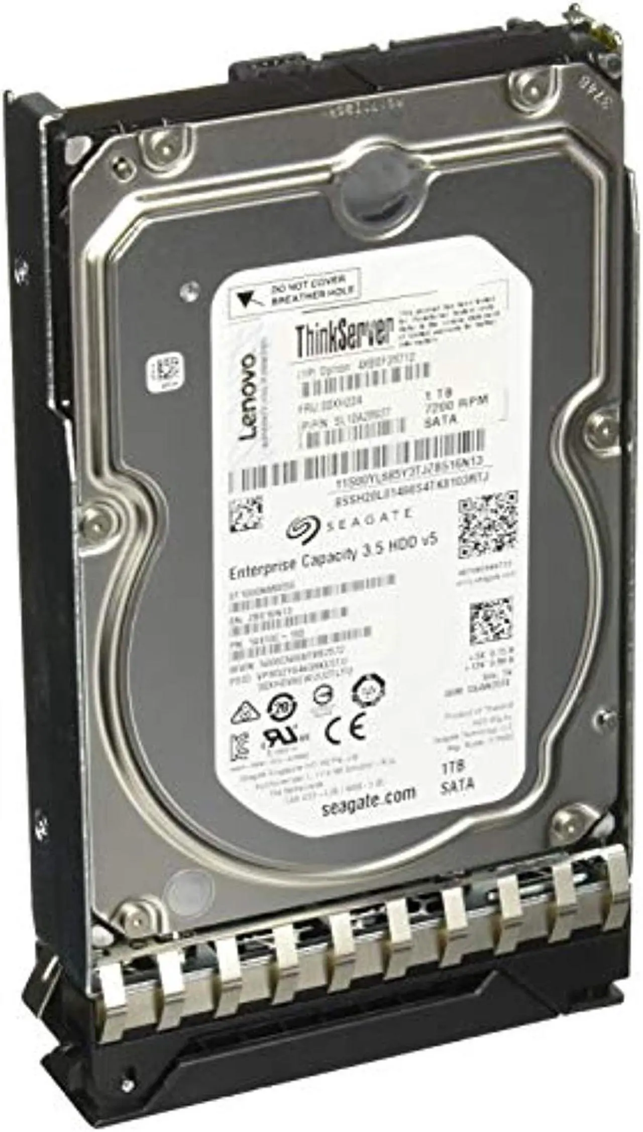Alt view image 13 of 15 - ThinkServer Gen 5 4XB0F28712 1TB 7200 RPM SATA 6.0Gb/s 3.5" Enterprise Hot Swap Hard Drive Bare Drive