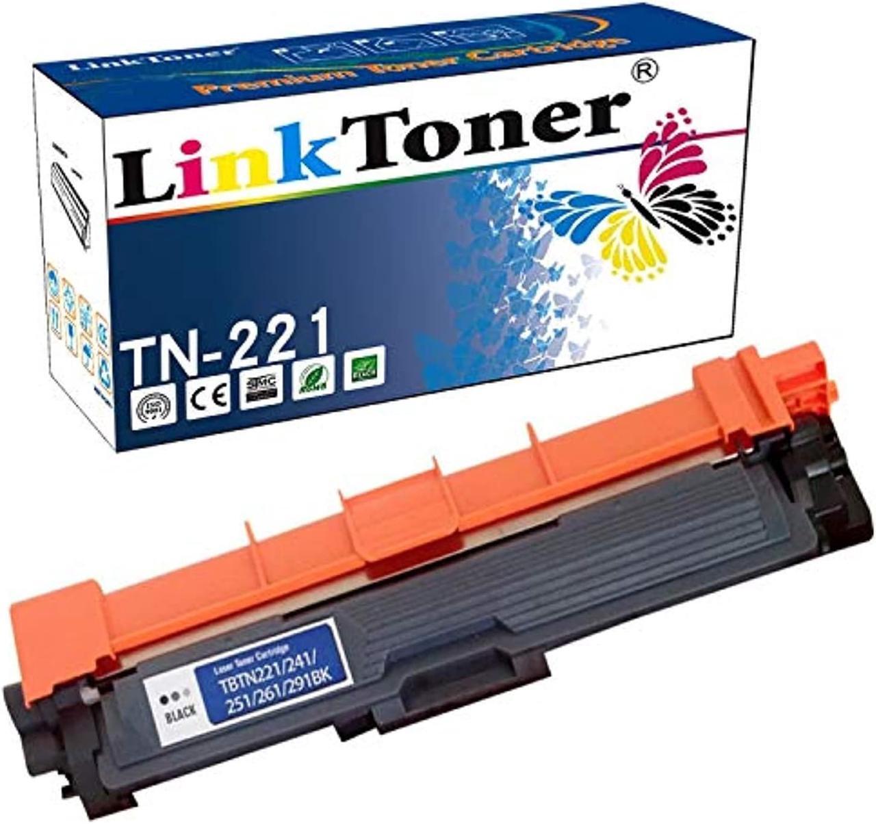 Alt view image 2 of 2 - LinkToner TN221 Compatible Toner Cartridge Black for Brother TN-221 BK Printer DCP-9020CDN, DCP-9020CDW, HL-3140CW, HL-3150CDN, HL-3170CDW, 3180CDW, MFC-9130CW, 9140CDN, 9330, 9335, 9340 Black