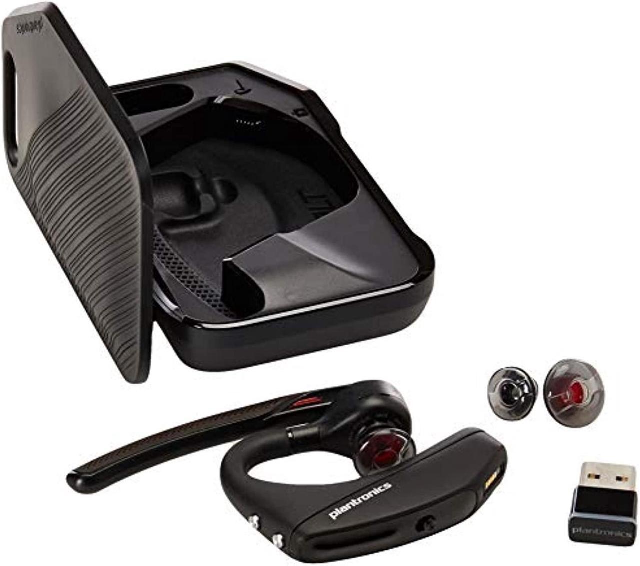 Alt view image 8 of 11 - Plantronics Voyager 5200 UC Earset - Wireless - Bluetooth - 98.4 ft6.80 kHz - Earbud, Over-the-ear - Monaural - In-ear - Noise Reduction, Echo Cancelling Microphone - Noise Canceling
