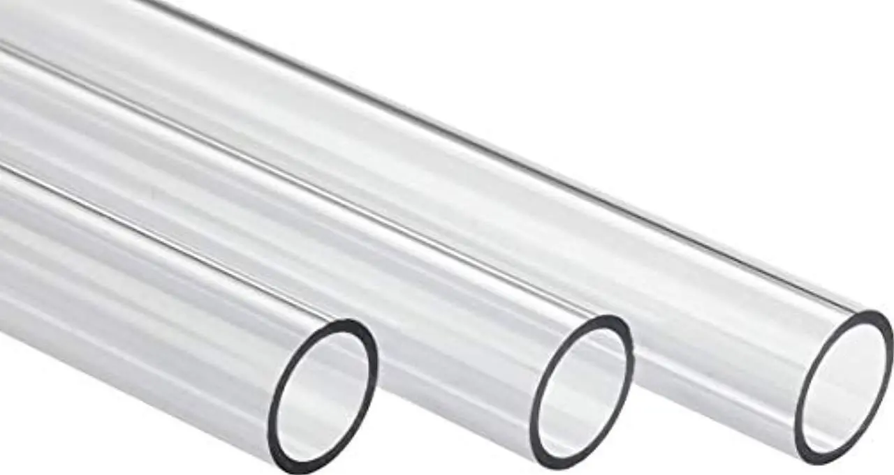 Alt view image 3 of 3 - Corsair Hydro X Series XT Hardline 12mm Tubing, 1 Meter, Clear, 3-pack