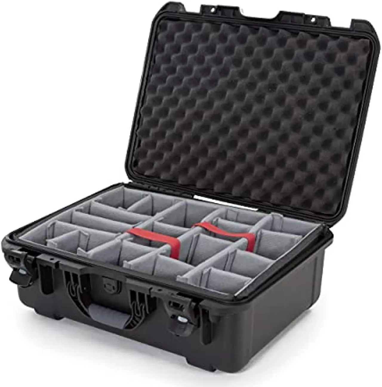 Alt view image 2 of 8 - Nanuk Large Series 940 NK-7 Resin Protective Case with Padded Dividers, Black
