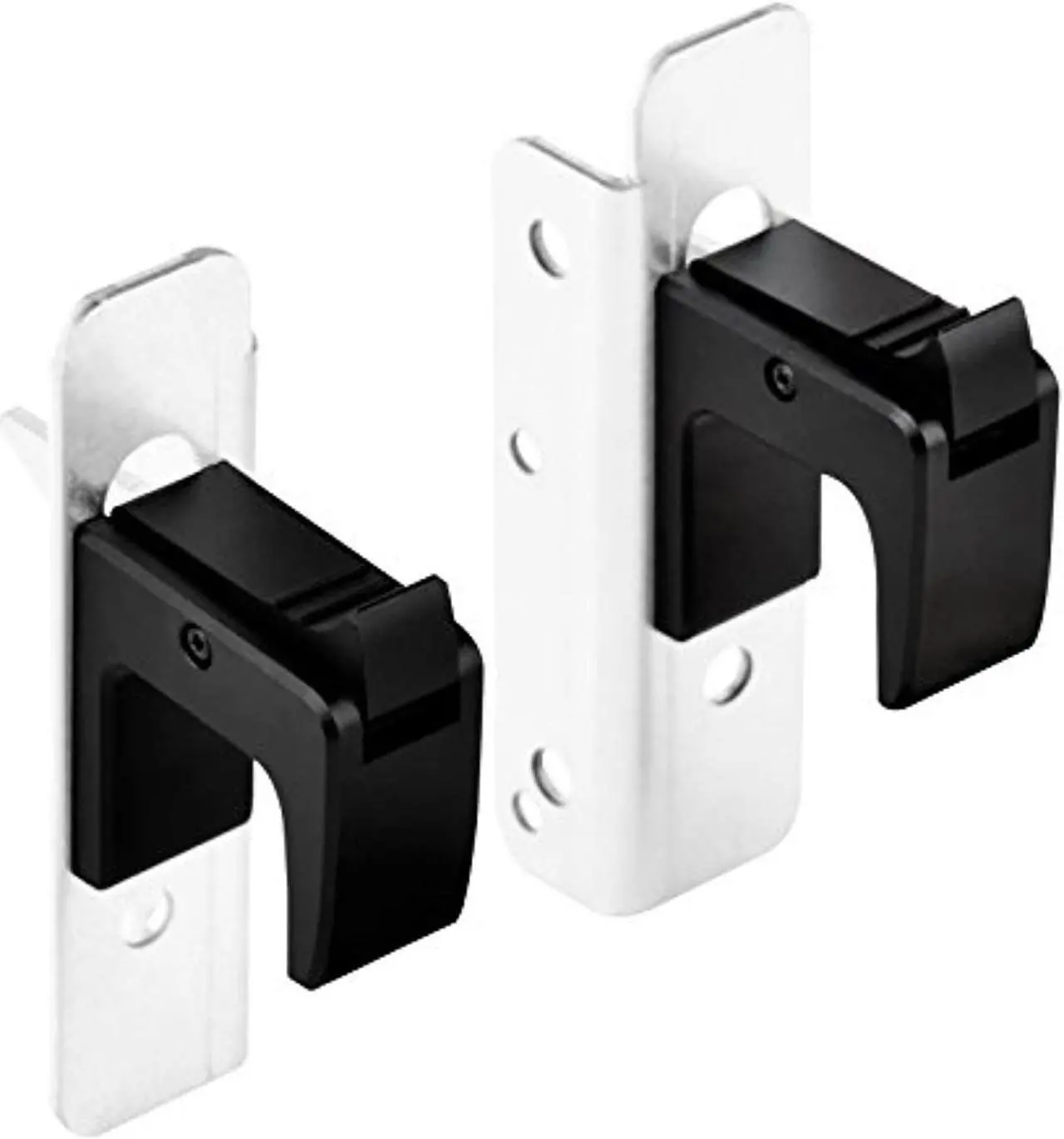 Alt view image 2 of 9 - Auto lock handle for convenient fixation of 2U rackmount to cabinet