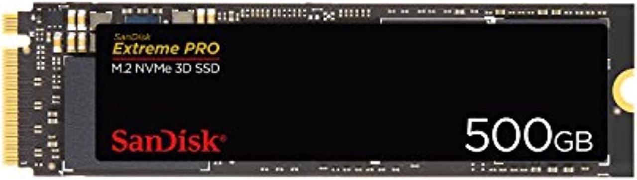 Alt view image 15 of 20 - SanDisk Extreme PRO 500GB PCIe 3.0 x4 M.2 2280 Internal Solid State Drive