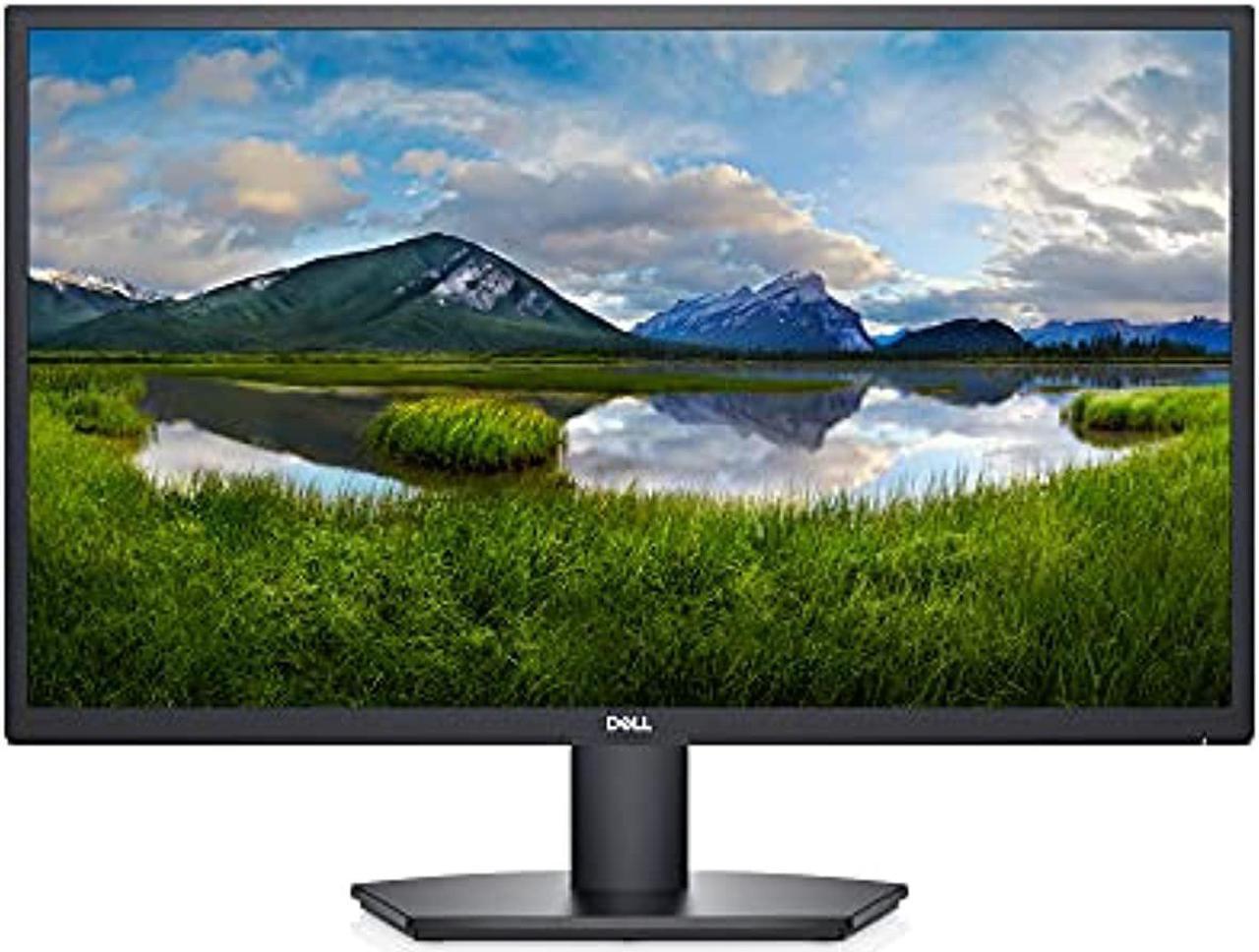 dell se2722hx - 27-inch fhd (1920 x 1080) 16:9 monitor with comfortview (tuv-certified), 75hz refresh rate, 16.7 million colors, anti-glare with 3h hardness, black