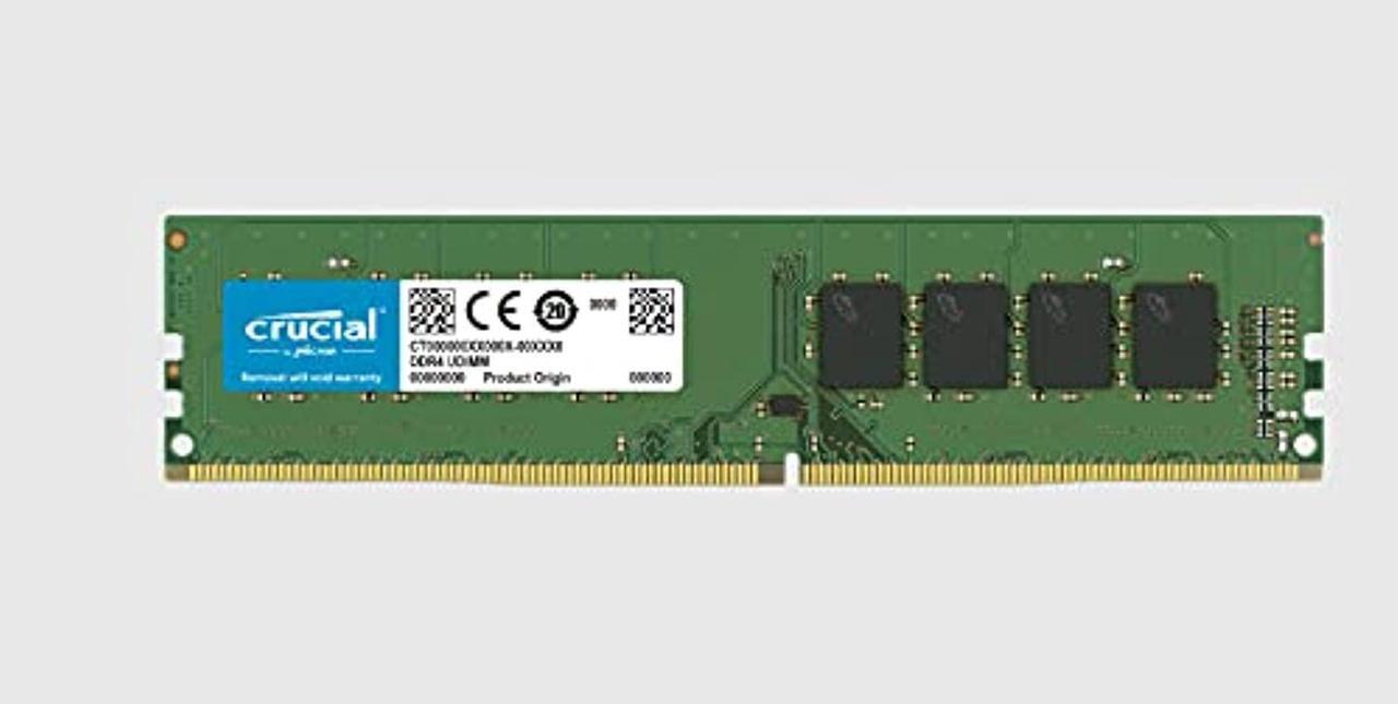 Alt view image 2 of 6 - Crucial DDR4-2666 16GB UDIMM CL19 Memory