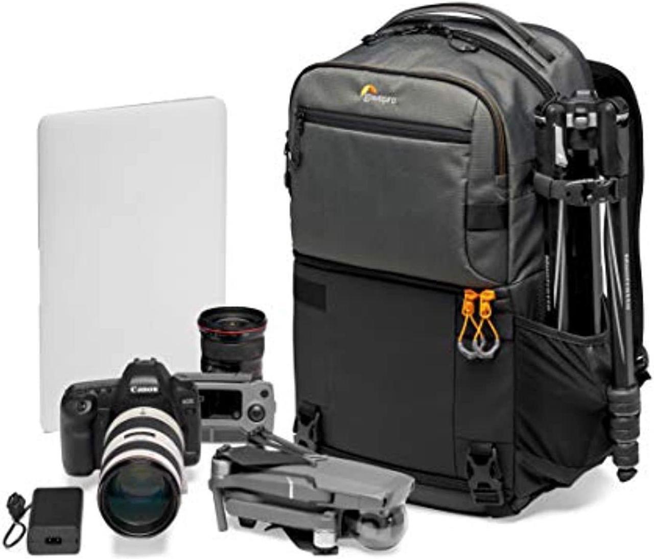 Alt view image 6 of 6 - Lowepro Fastpack PRO BP 250 AW III Travel-Ready Backpack, Gray #LP37331