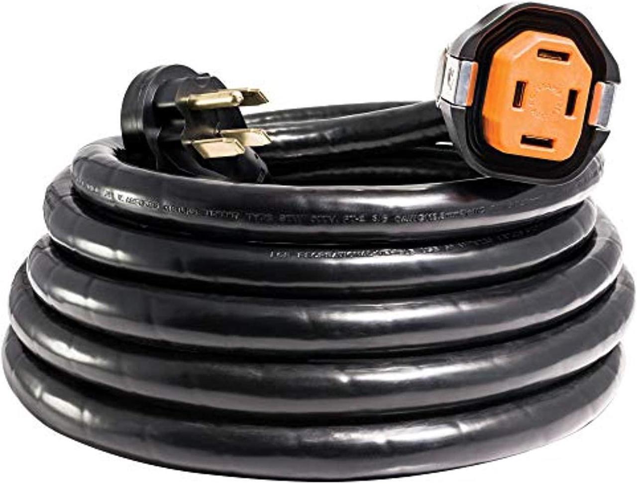 Alt view image 4 of 7 - Smartplug 50 Amp RV 30 Dual Configuration Black Cordset - R50304