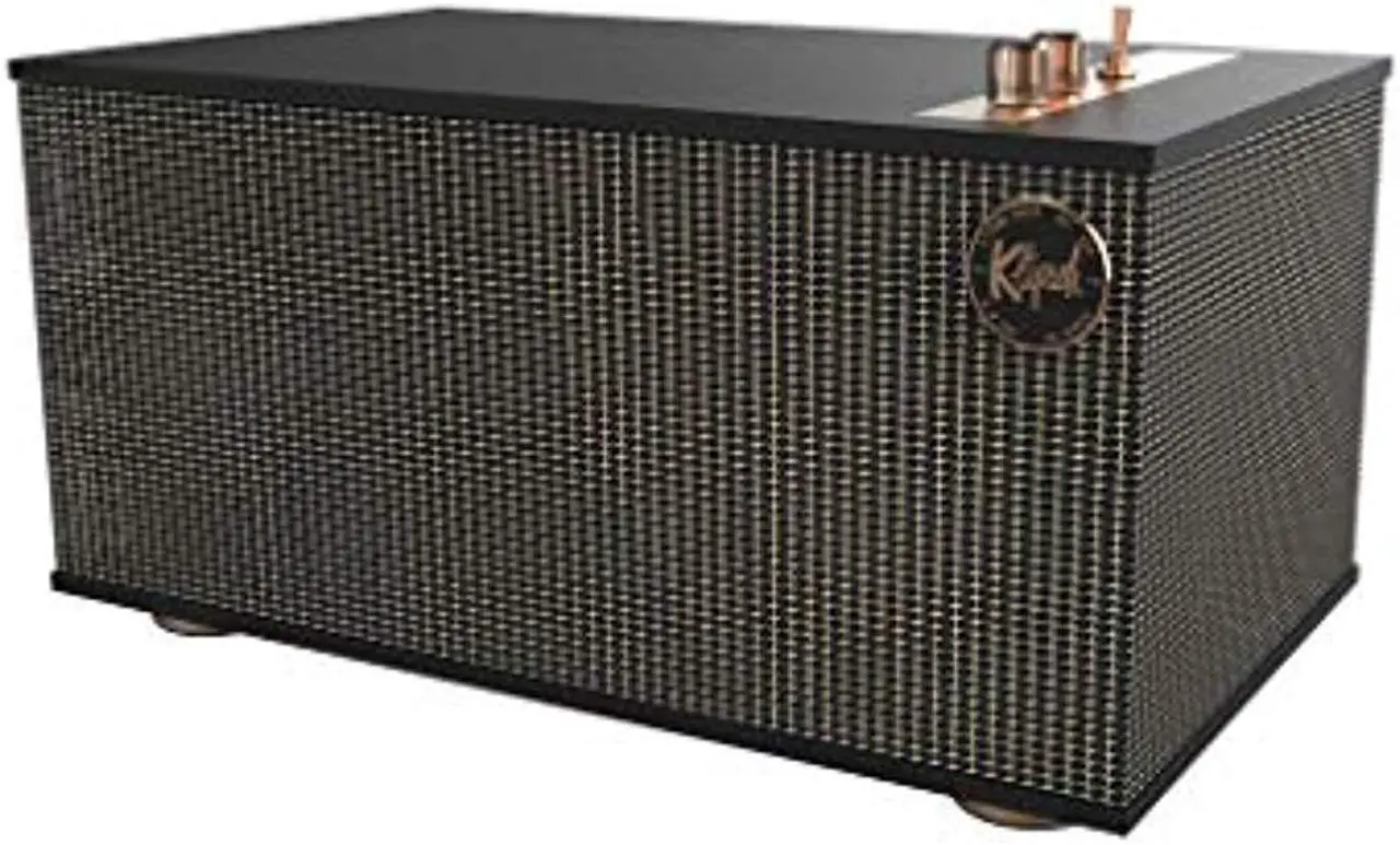 Alt view image 4 of 7 - Klipsch Heritage Wireless The Three II Matte Black Home Audio Speaker