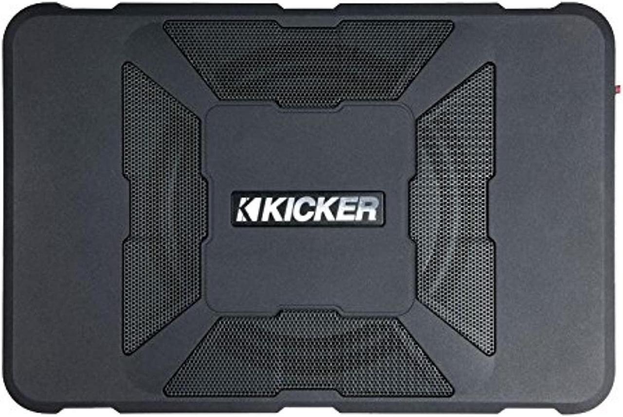 Alt view image 20 of 20 - KICKER 11HS8 8" 150W Hideaway Car Audio Powered Subwoofer Sub Enclosure HS8