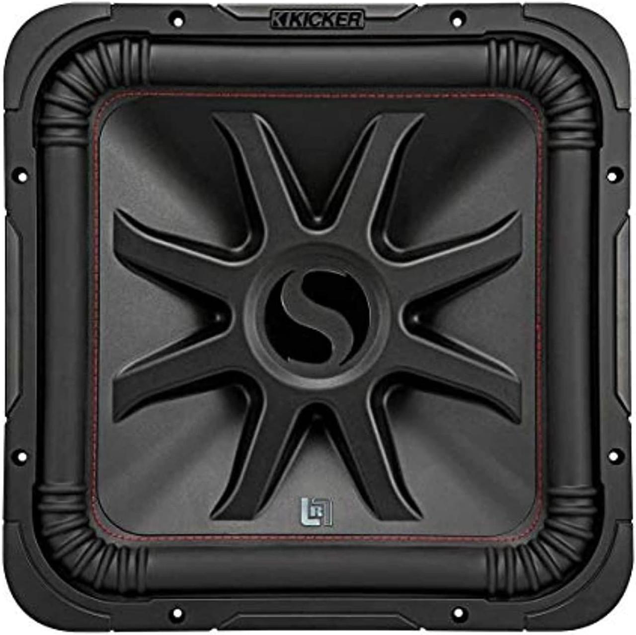 Alt view image 19 of 20 - Kicker L7R 10-Inch 1000-Watt Max 2-Ohm DVC Square Subwoofer