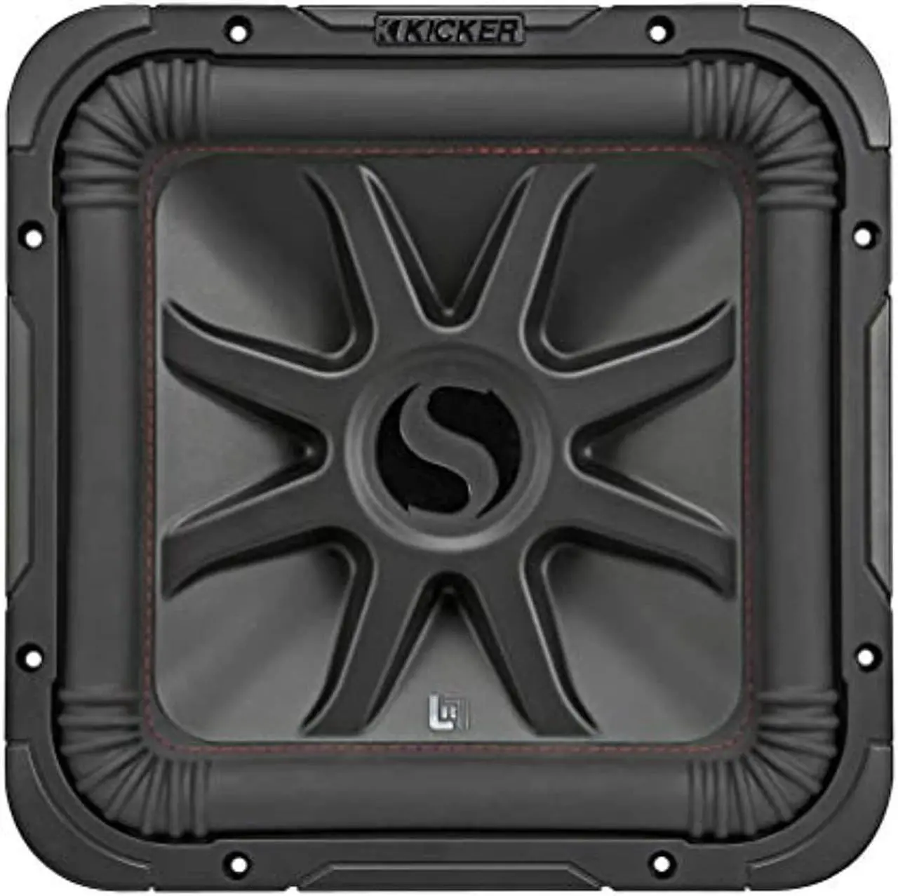 Alt view image 15 of 20 - Kicker L7R 12 Inch 1200W Max Power 4 Ohm DVC Square Car Audio Subwoofer, Black