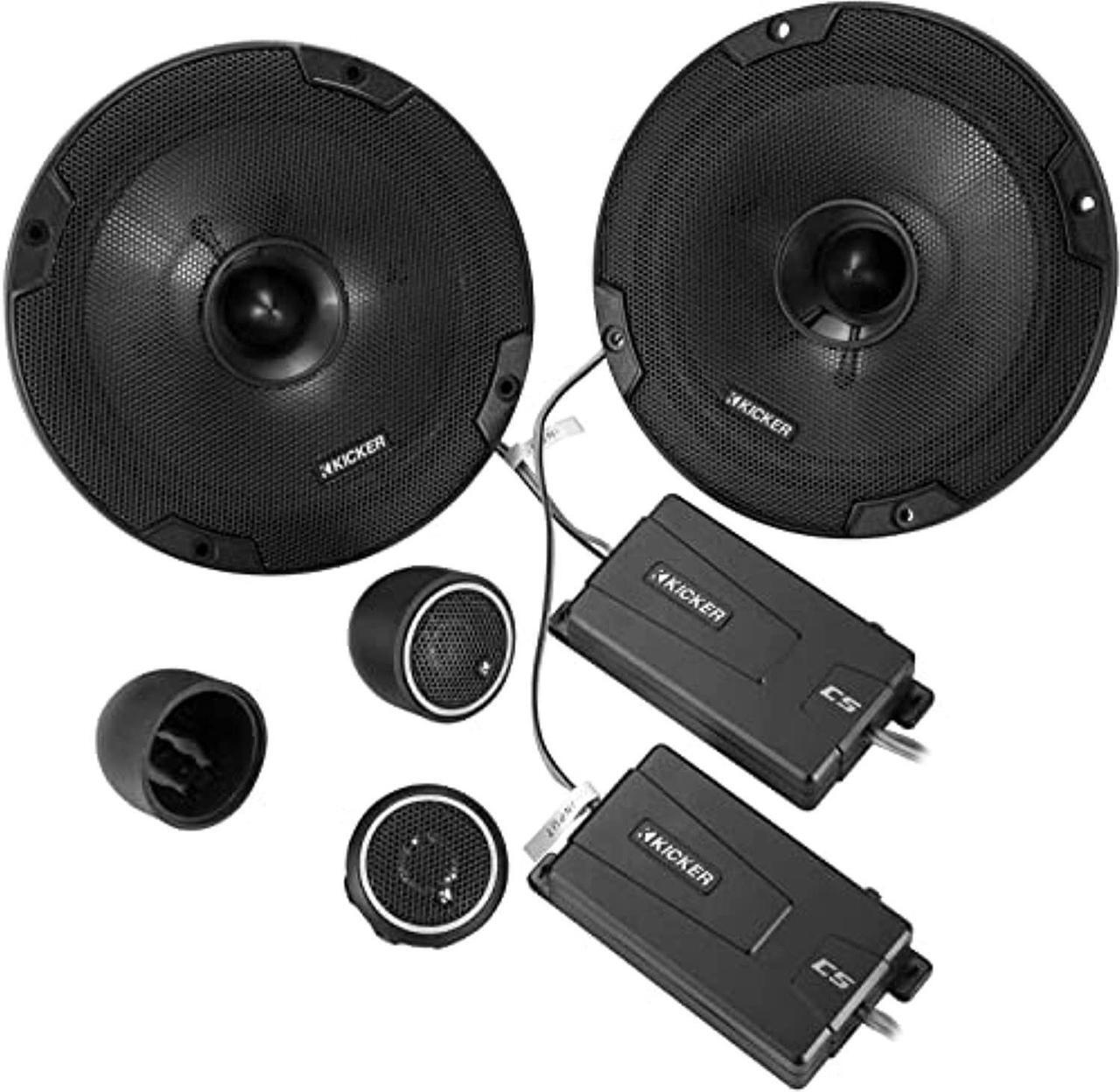 Main image of kicker 46css674 car audio 6 3/4" component full range stereo speakers set css67