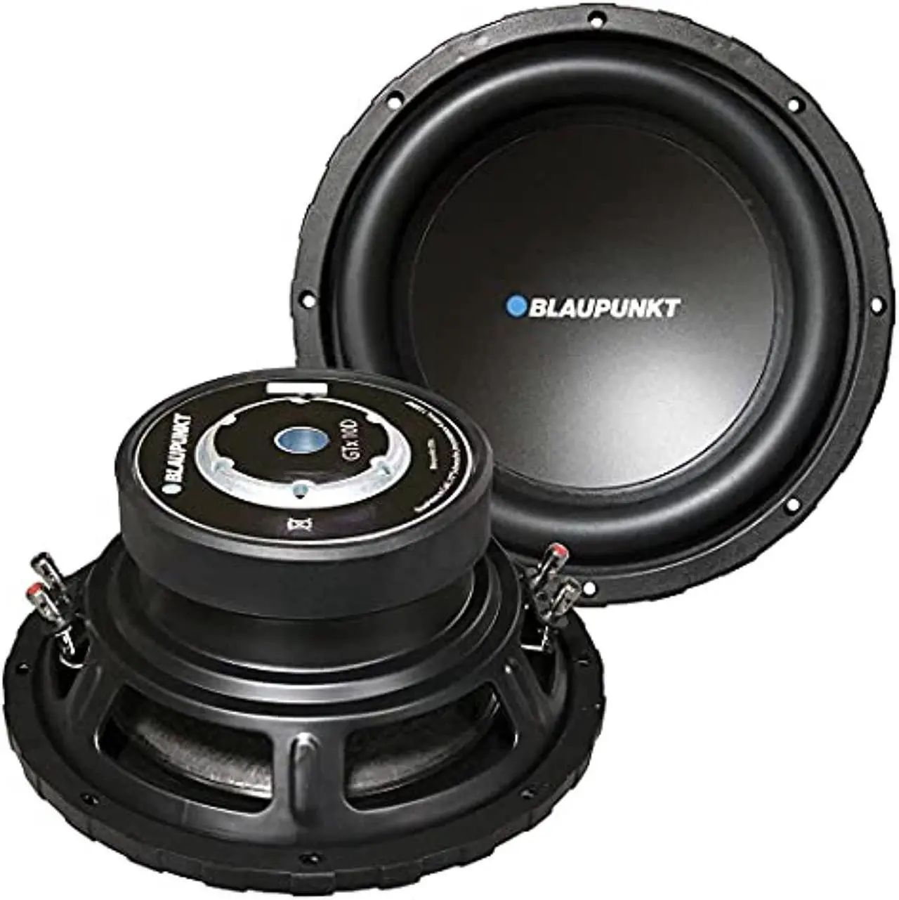 Main image of blaupunkt gtx10d 10" car subwoofer non pressed paper cone 1350 watts asv coils