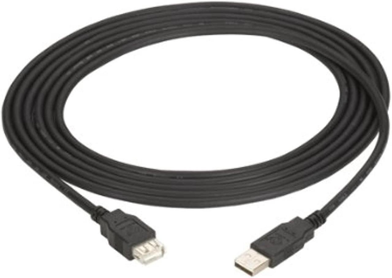 Alt view image 5 of 8 - BLACK BOX USB05E-0006 USB 2.0 EXT CBL TYPE-A M/TYPE-A F BK 6FT