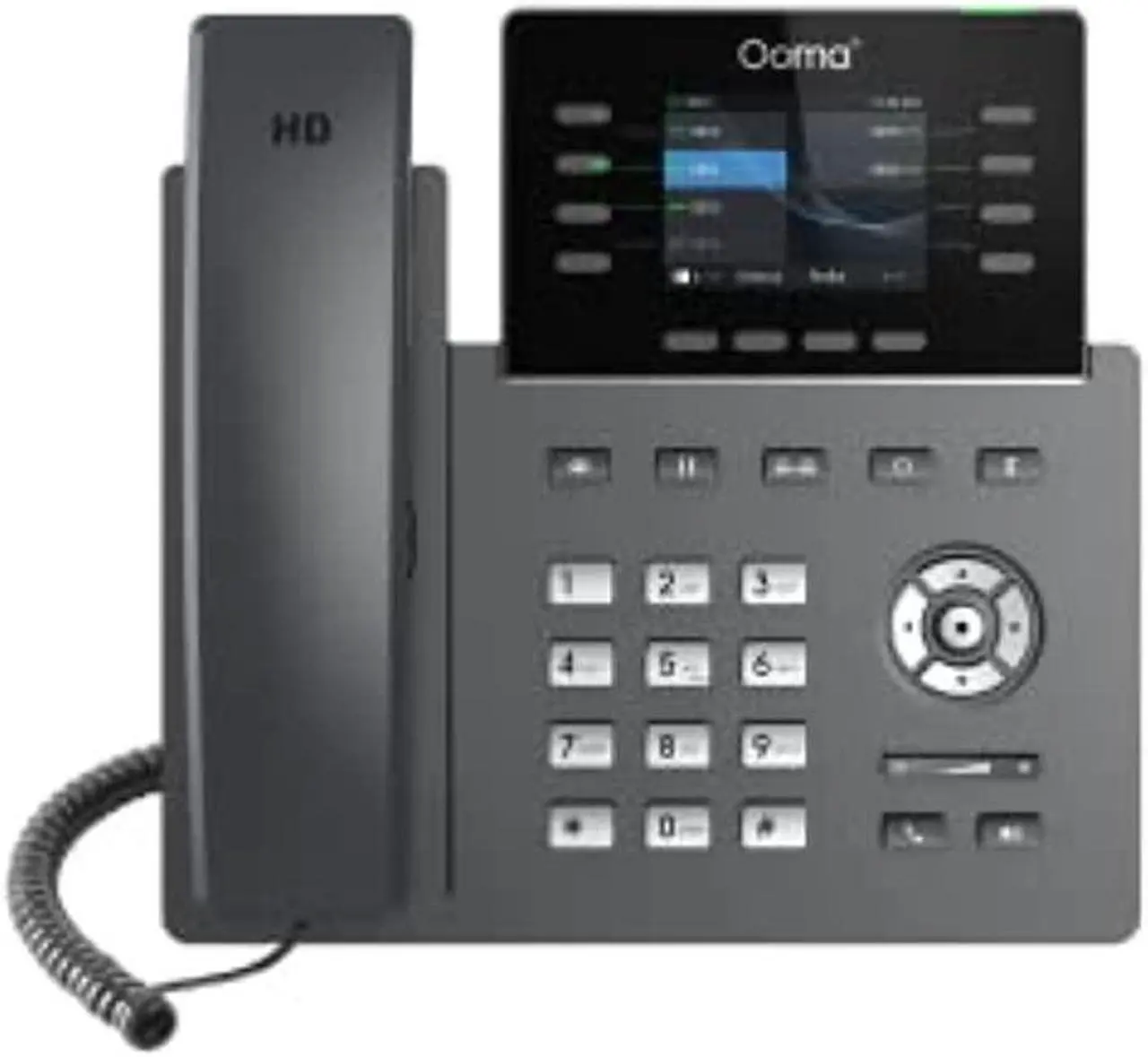 Main image of ooma office 2624w wi-fi business ip desk phone. works with ooma office cloud-based voip phone service with virtual receptionist, desktop app, video conferencing and call recording.