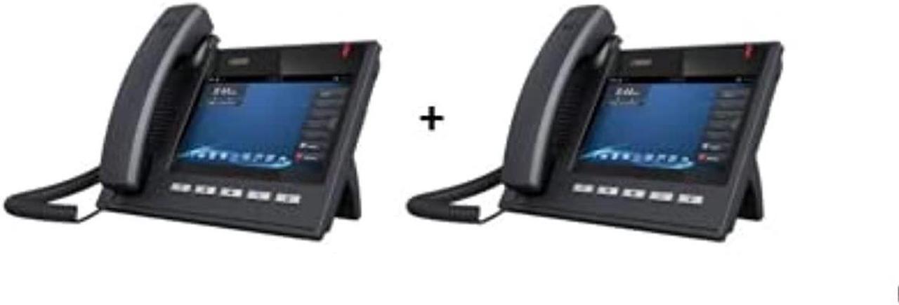 Alt view image 2 of 2 - Fanvil C600 Android Video 6 Line IP Phone with Touchscreen Dual Gigabit Ports and PoE (2-Pack)